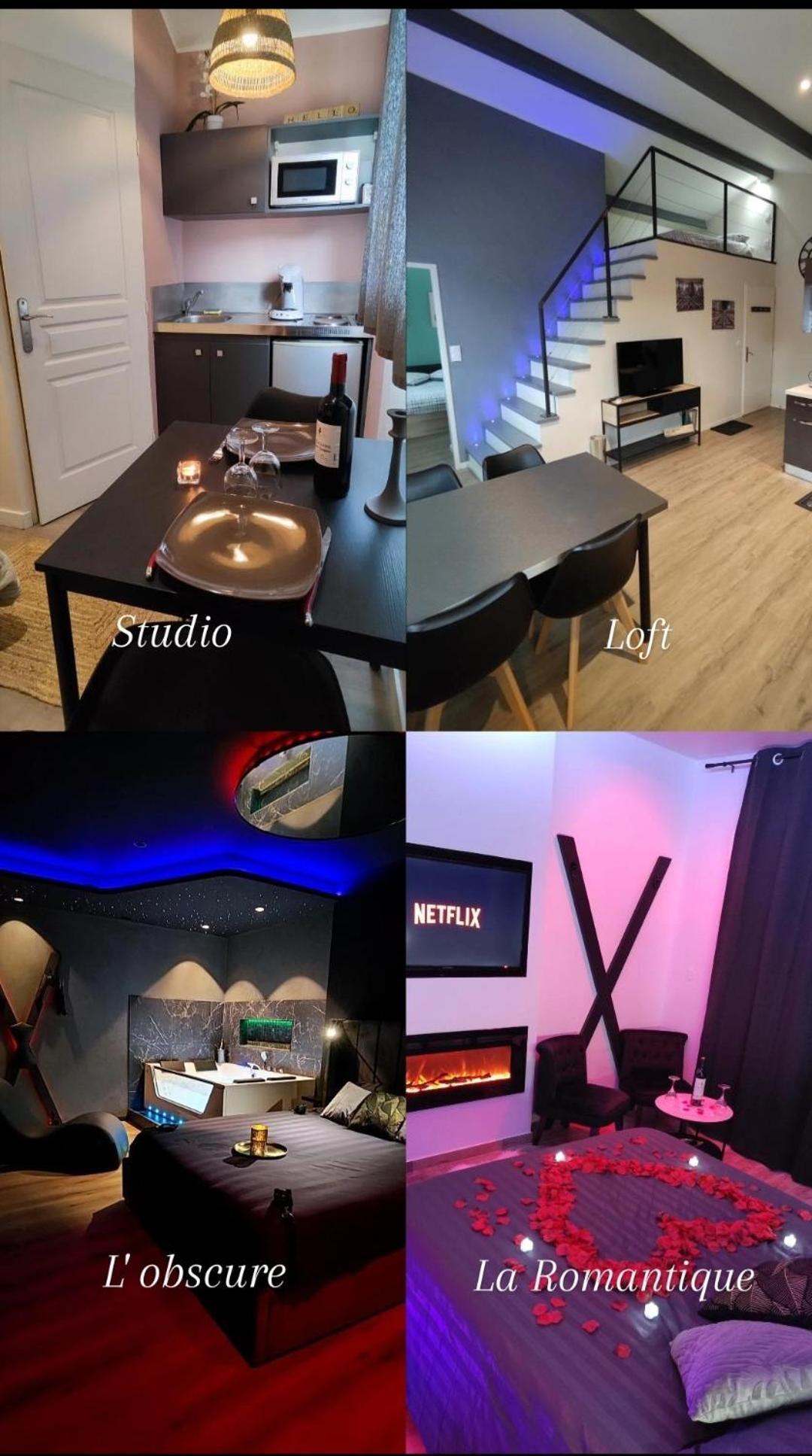 Loft, Studio And Love Rooms Bourg-Saint-Christophe Экстерьер фото